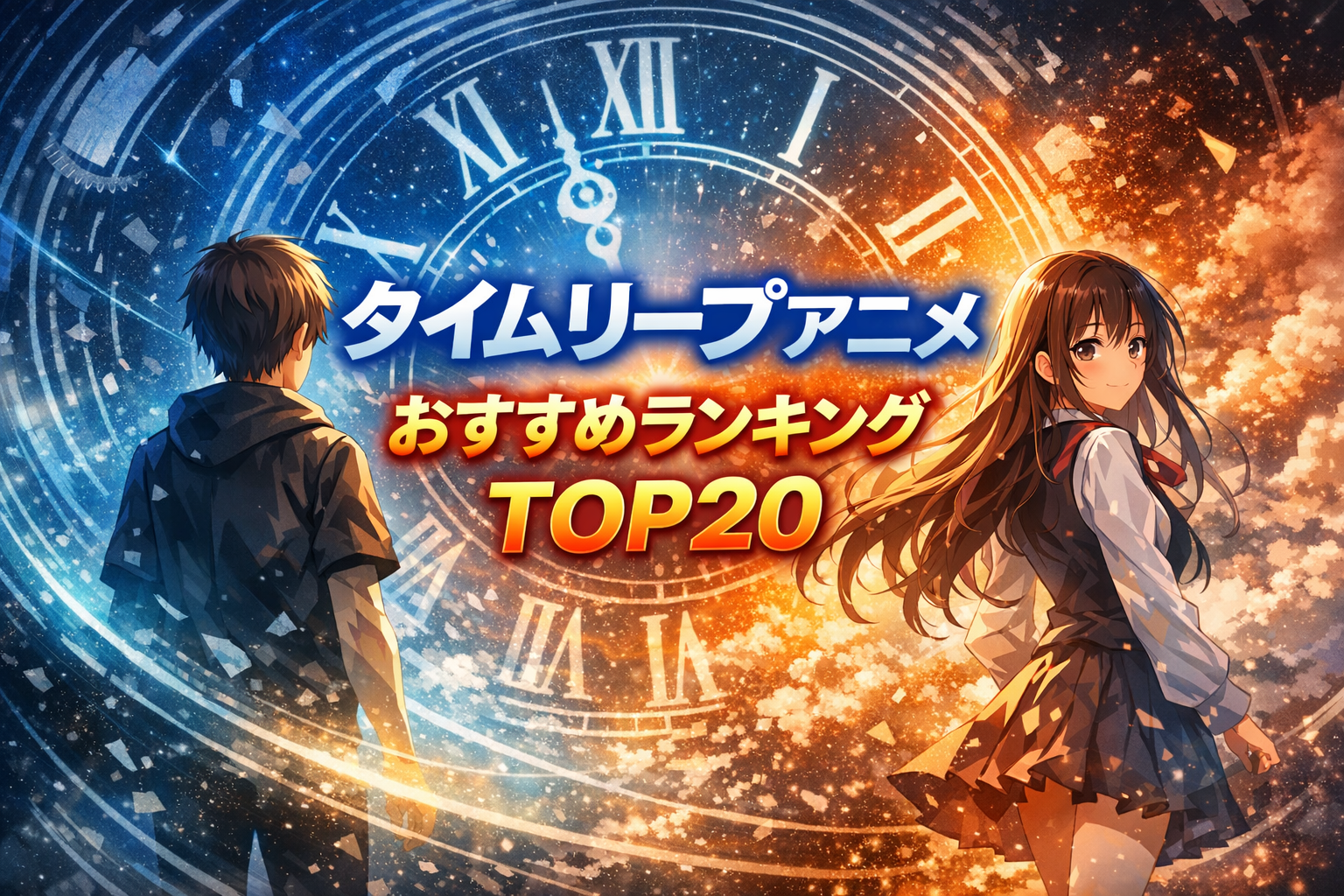 タイムリープ系アニメおすすめランキングTOP20【2026年最新版】