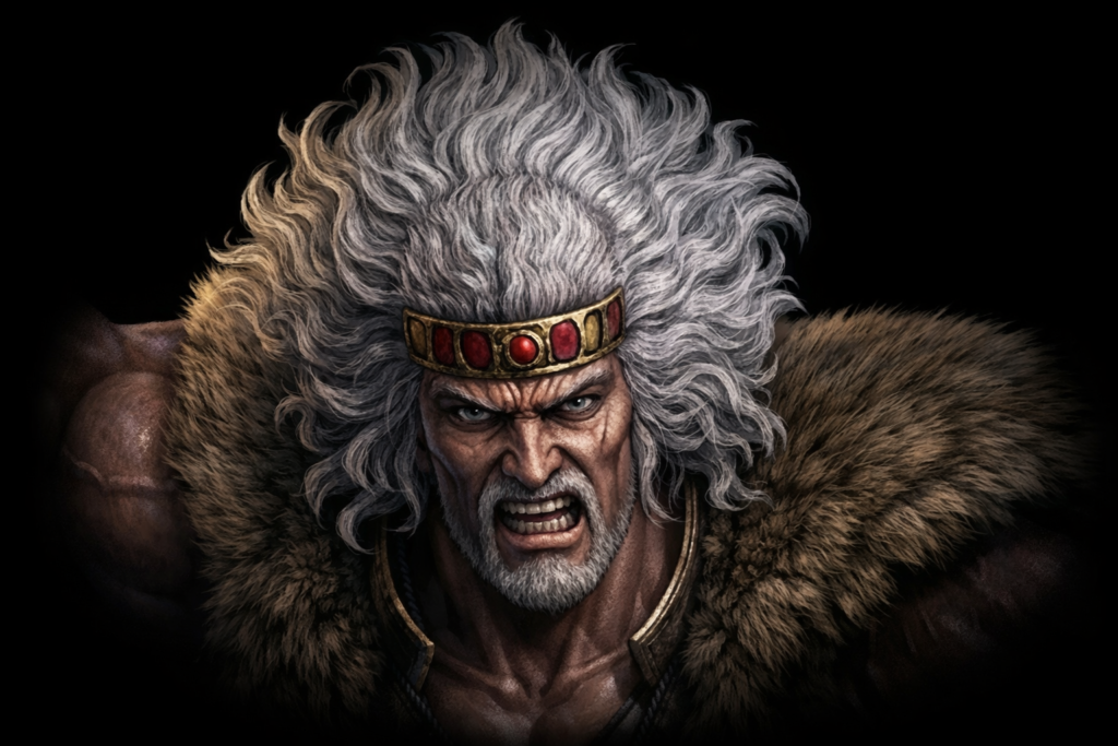 北斗の拳強さランキングTOP30第11位コウリュウ画像