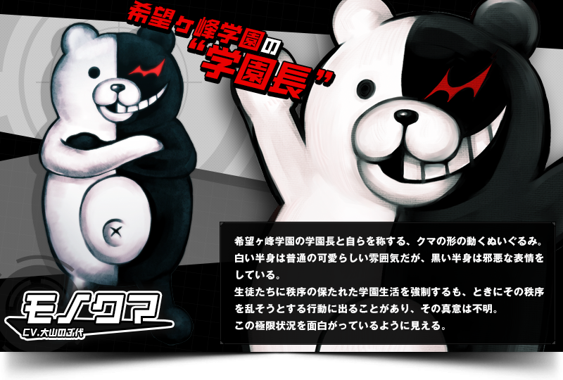 ダンガンロンパ1(希望の学園と絶望の高校生)登場キャラ一覧まとめ